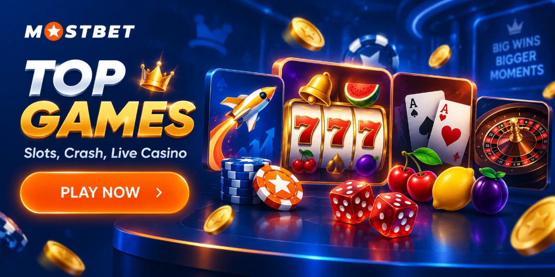Приветственный бонус Мостбет Casino