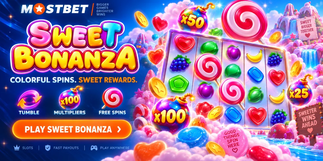 Sweet Bonanza в Мостбет: формат, темп и проверки перед игрой